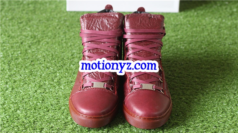 Balenciaga Arena Leather Red Wine